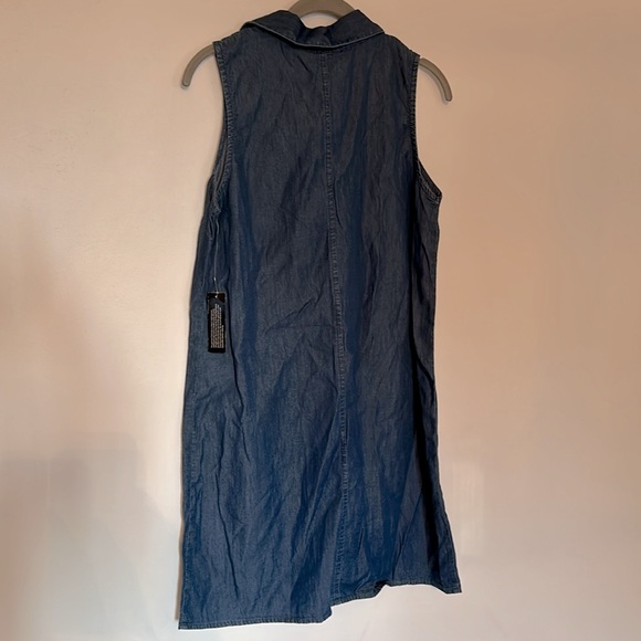 🎈3/$25🎈NWT New Directions Denim Americana Dress - Picture 3 of 4